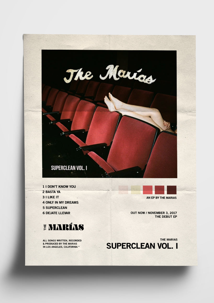 Superclean Vol. 1 & 2 The Mariasアナログレコード abitur