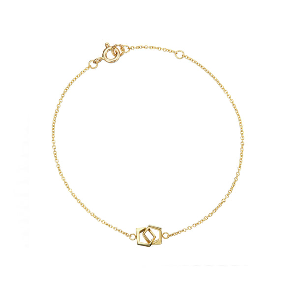 Solid Gold Love Link Necklace – Lily & Roo