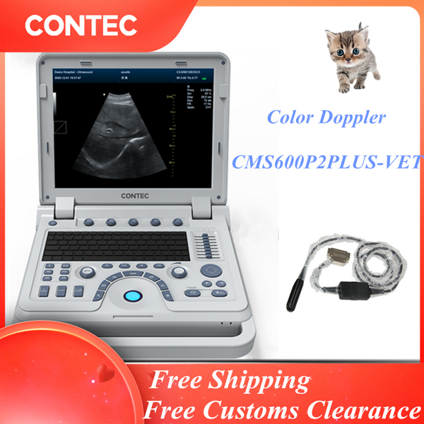 CMS1600B-VET Handheld Veterinary Ultrasound Scanner Color Doppler VET –  ContecEurope