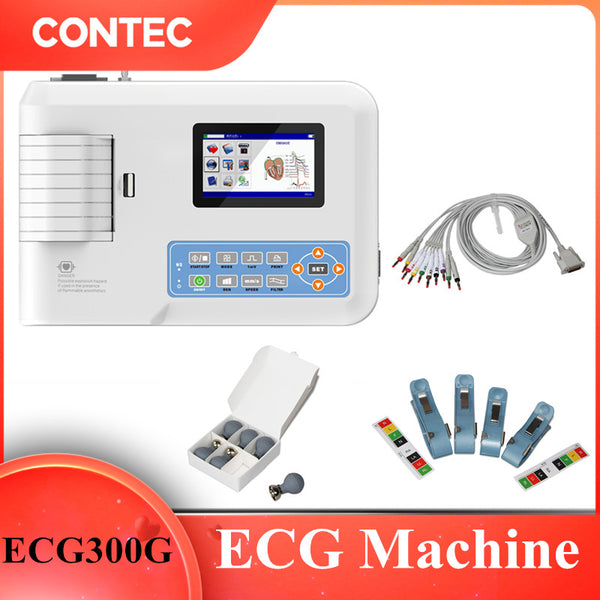 CONTEC Veterinary One Channel 12 Leads Portable ECG EKG Machine ECG100 –  ContecEurope