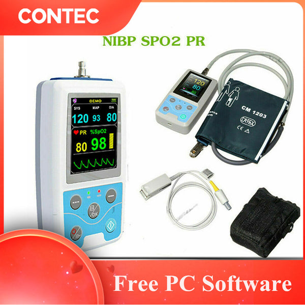 CONTEC ABPM50 Ambulatory Blood Pressure Monitor 24 Hours Holter with PC  Software for Continuous Monitoring+USB Port - Yahoo Shopping