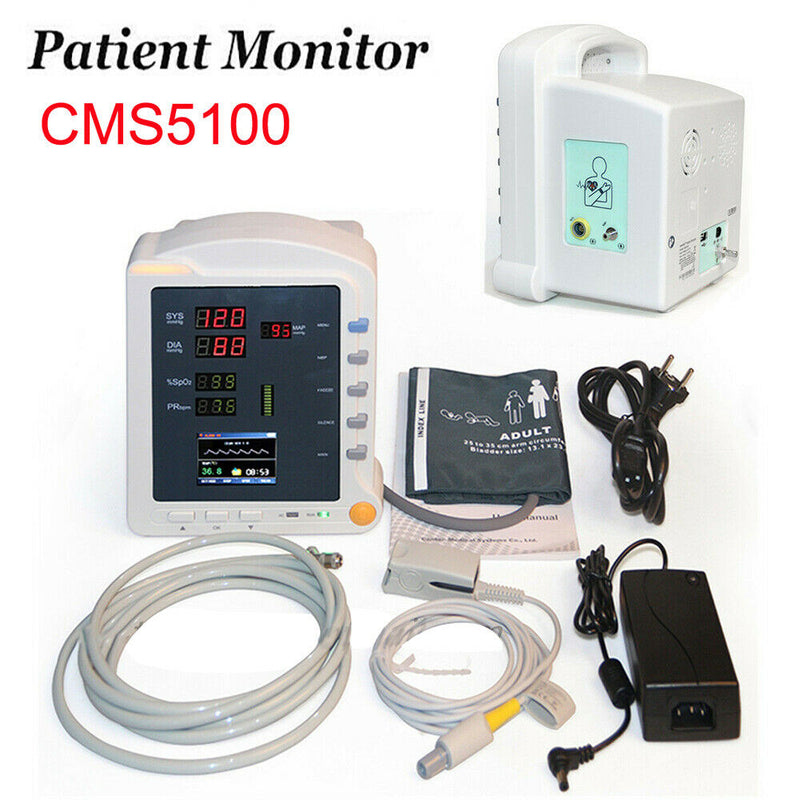 Contec Patient Monitor Cms5100 Nibp Spo2 Pr 3 Parameter Vital Sign Ce Conteceurope 3564