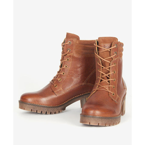 Barbour Stark Ankle Boots Tan