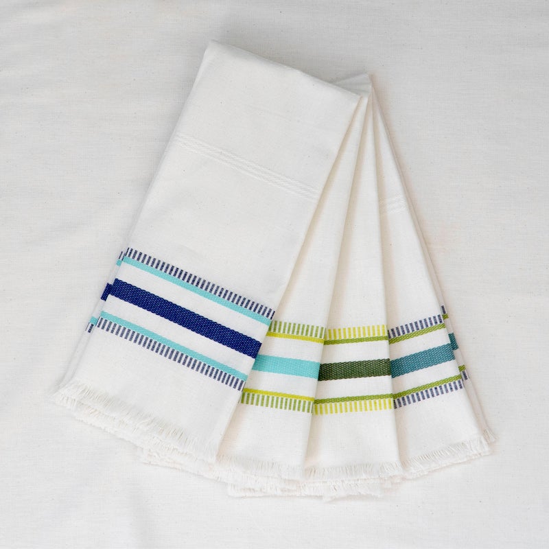 turquoise kitchen towels