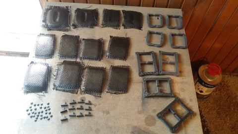 Carbon Fibre Buckles - Stage 2