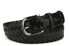 Classic Black Handwoven Belt