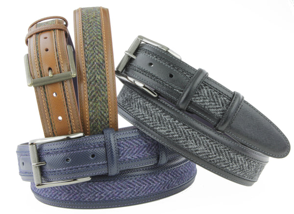 Tweed belts collection