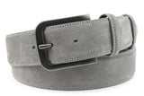 Grey Suede Jeans Belt
