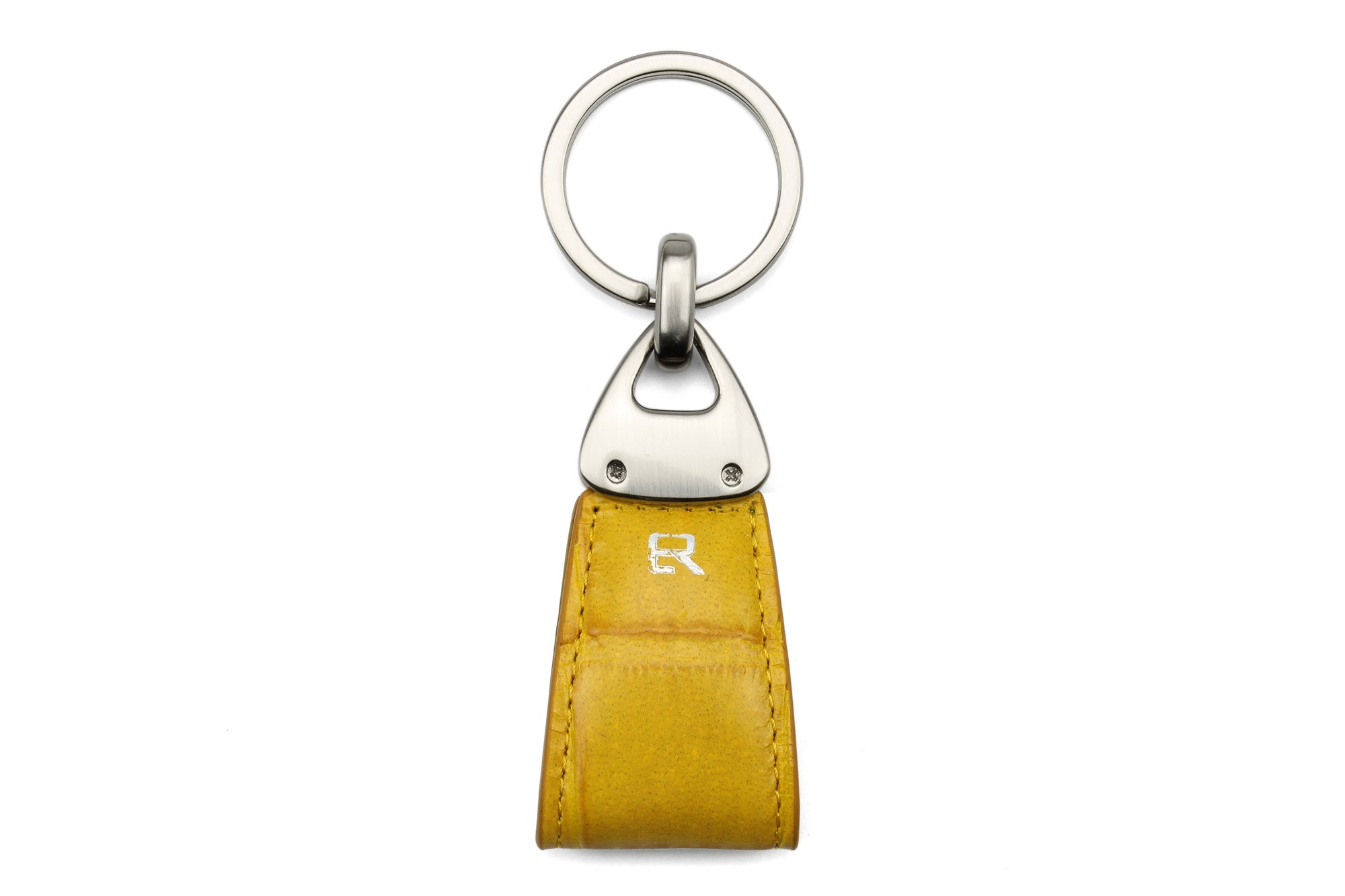 yellow croc keychain