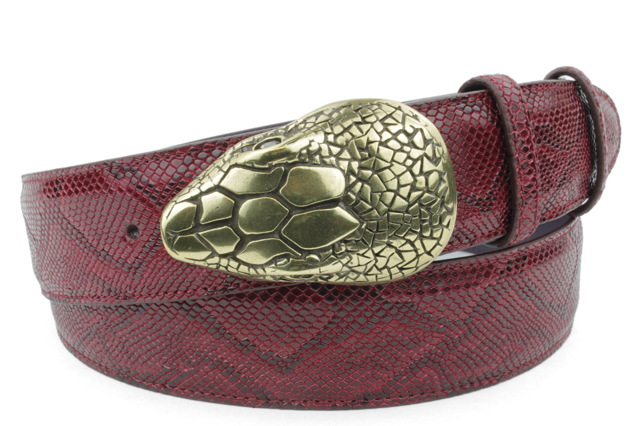 snake head buckle