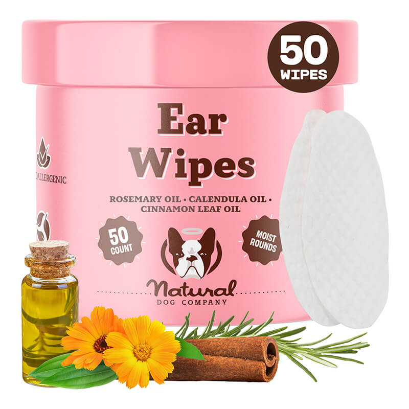 Natural Dog Company Ear Wipes