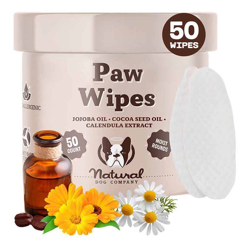 Natural Dog Company Paw Wipes