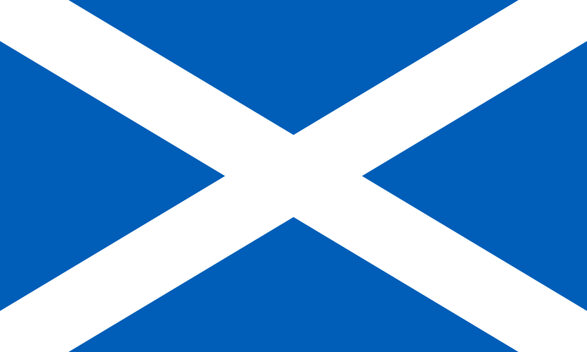 The history of the Scottish flag