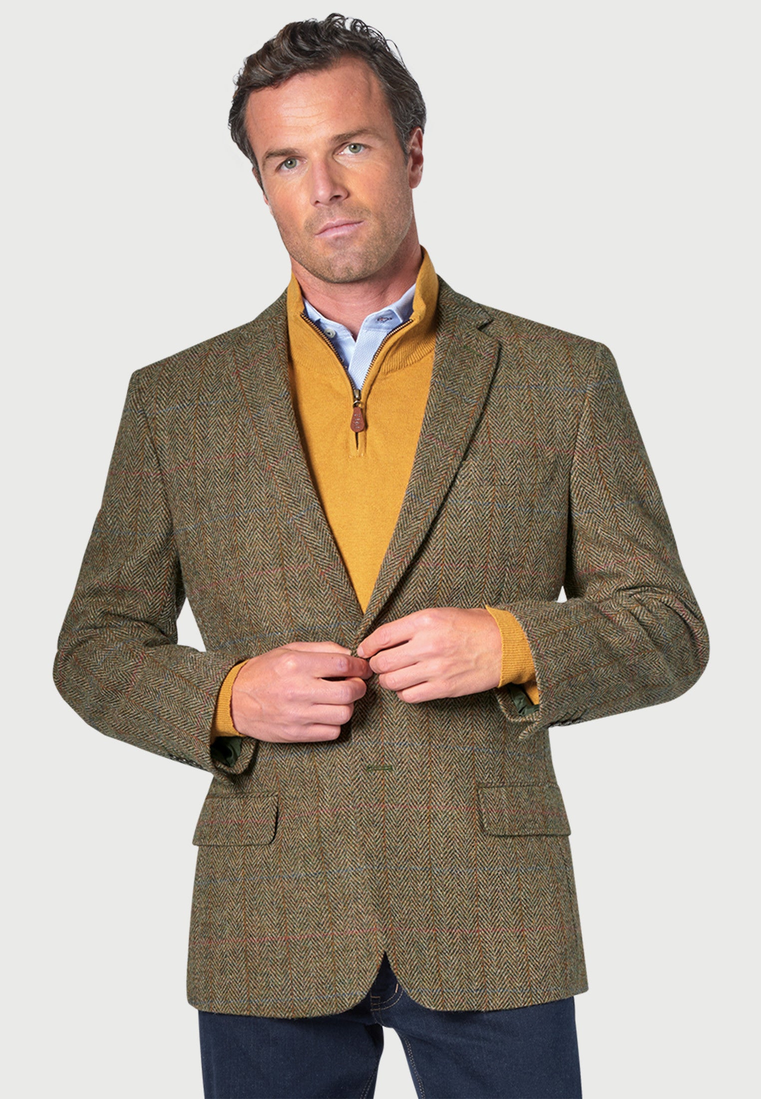 Celtic Tweeds Casement Classic Fit Tweed Jacket