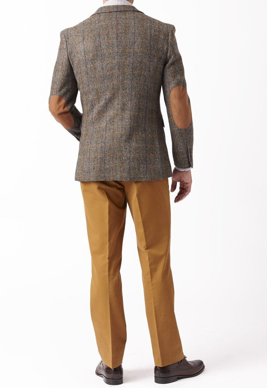 Mens Harris Tweed Classic Fit Jacket - Stromay