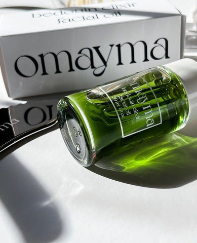 Omayma Skin Stainless Steel Guasha Bedouin Elixir Facial Oil