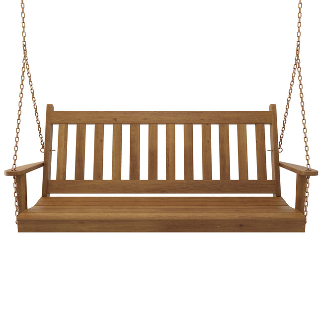 Keystone Amish Co. 6 Foot Franklin Red Cedar Porch Swing without Cup Holders