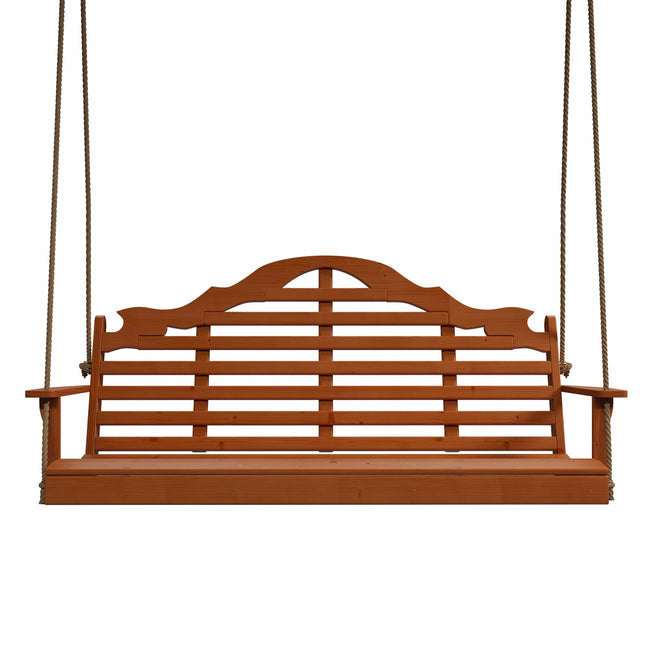 Keystone Amish Co. 5 Foot Milan Porch Swing, Cedar Stain
