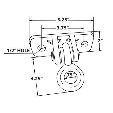 Porch Swing Hanger Spec Sheet