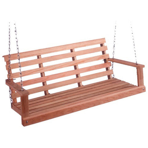 Small Oak Swing Footrest