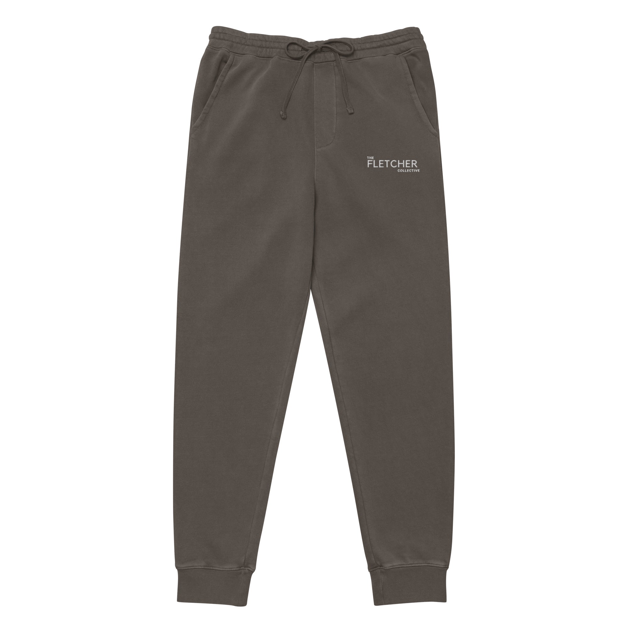 キネマ Kinema pigment dyed sweat pants ブラック-