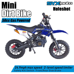 mini dirt bikes gas powered