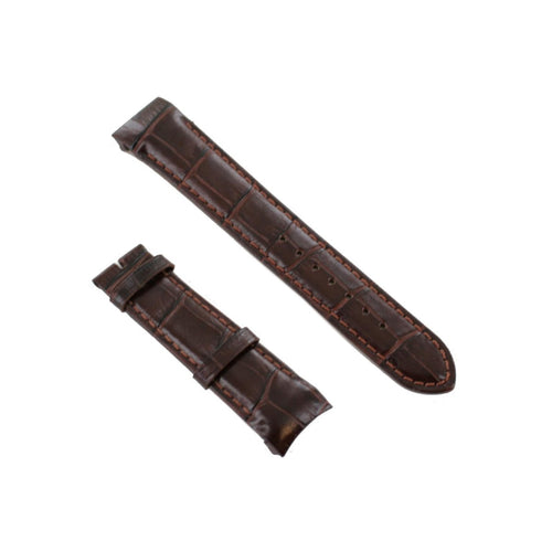 Ingersoll Ersatzband für Uhren Leder braun glänzend  Kroko 20 mm  spezial