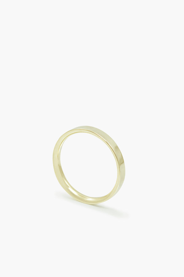 Thin Wedding Band with a Textured Finish in Solid Gold - Tales In Gold