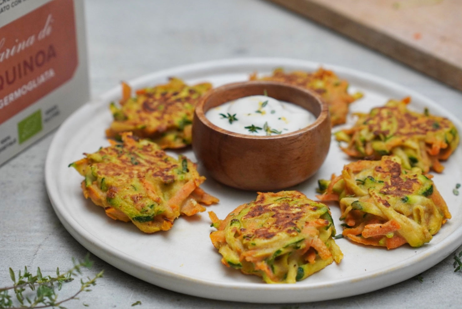 frittelle di zucchine e carote in padella