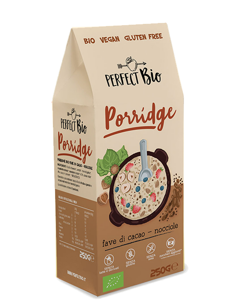 Porridge Nocciole Mandorle Attivate
