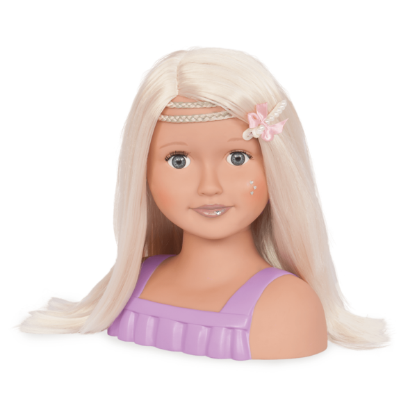 Our Generation Talia With Accessories Styling Head Doll Brown Hair : Target