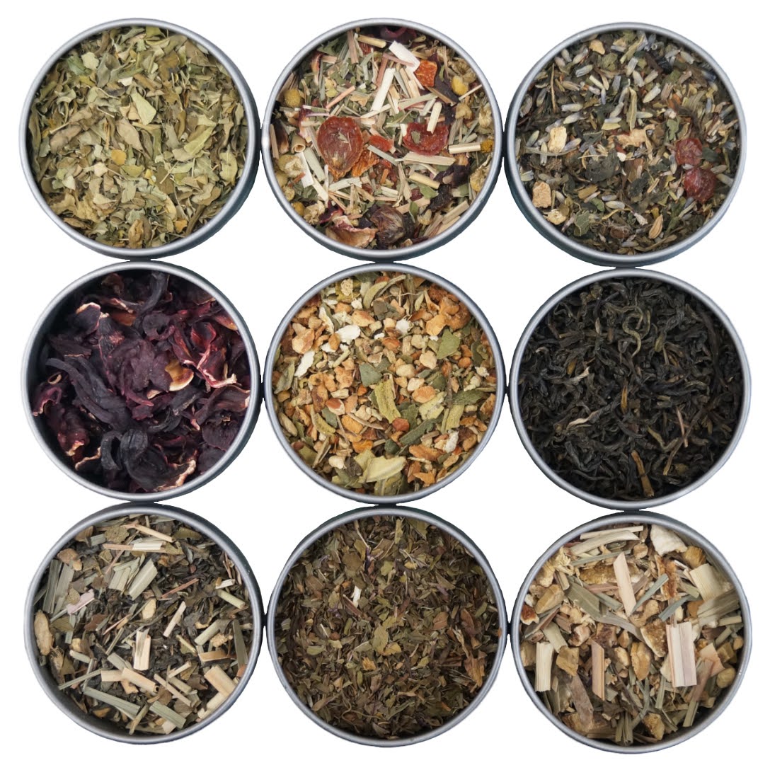 Organic Wellness 9 Loose Leaf Tea Sampler