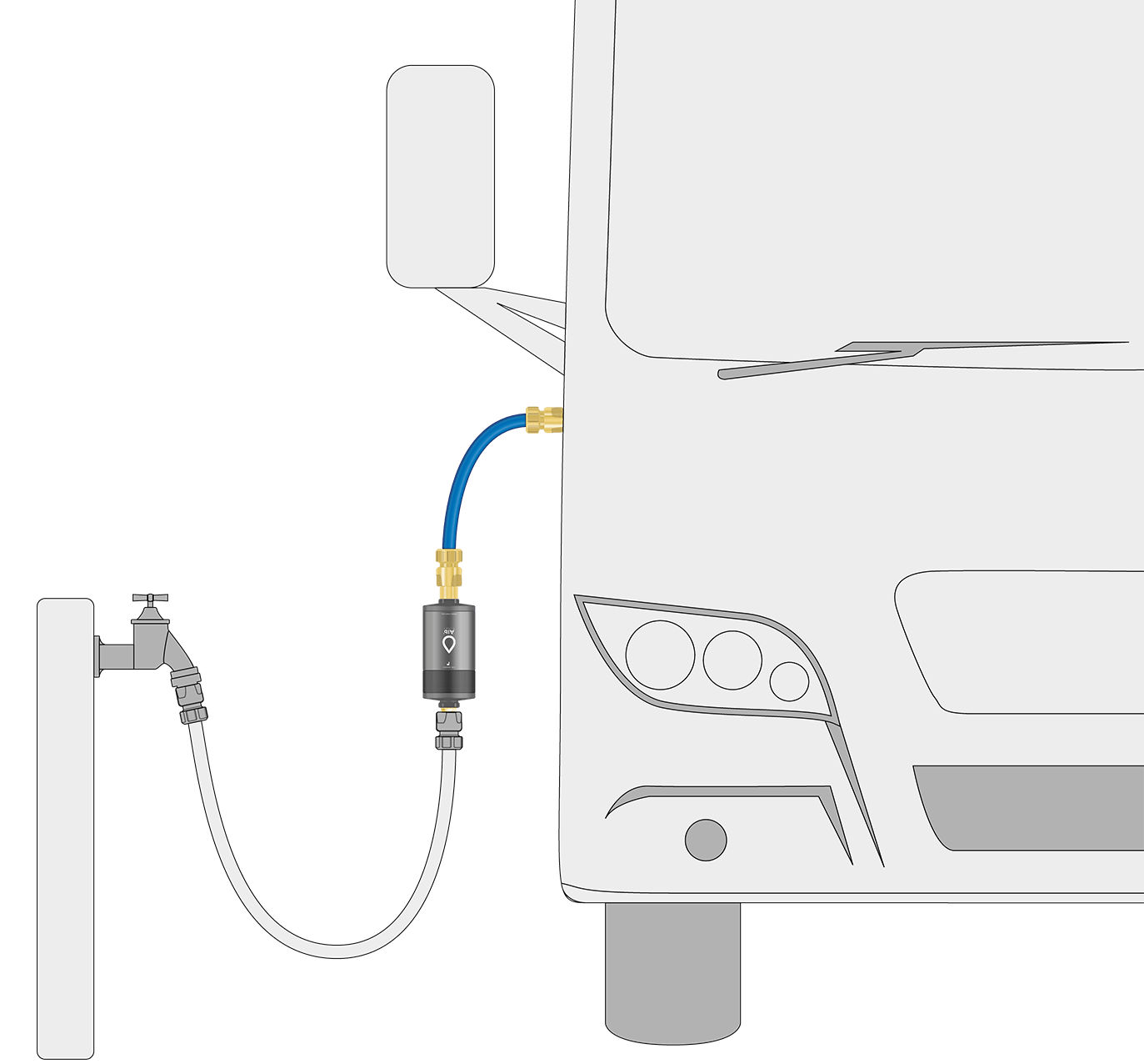 Alb Filter FUSION Active und Nano Trinkwasserfilter | Camping-Set: Mobil