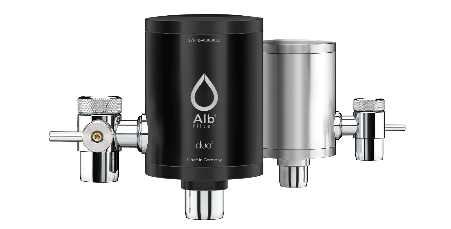 ABS Wasserhahn Filter Ltsbaed 360° Drehbar Wasserfilter Wasserhahn mit 2  Stück PP-Baumwollfilterelement Spritzfest Entkalkung Wasserhahnfilter