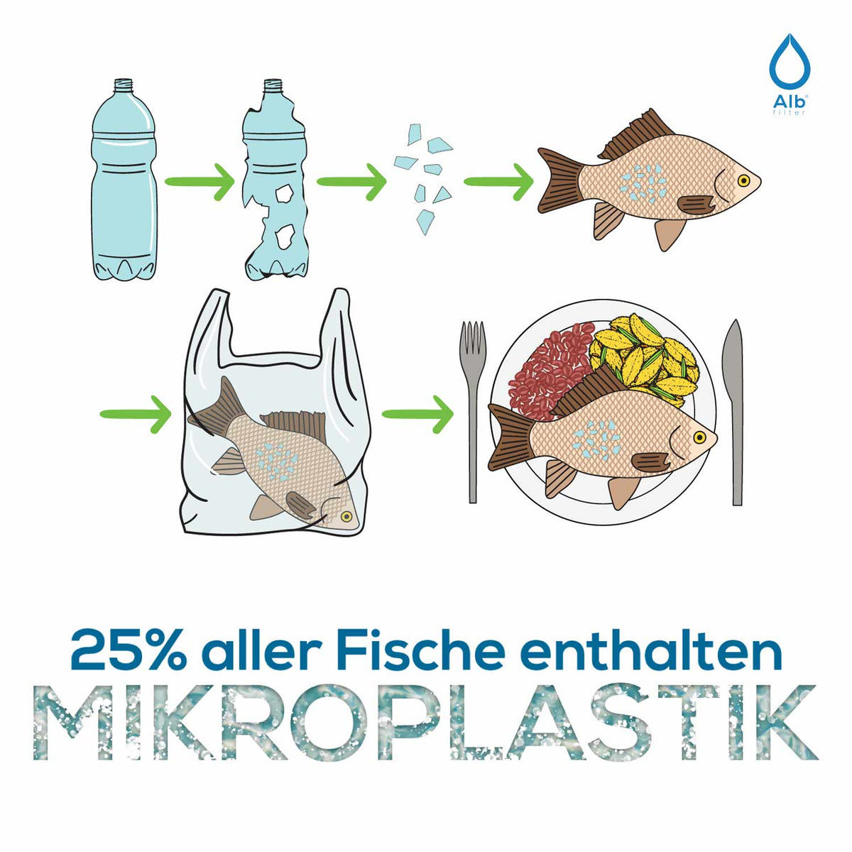 Kreislauf des Mikroplastiks
