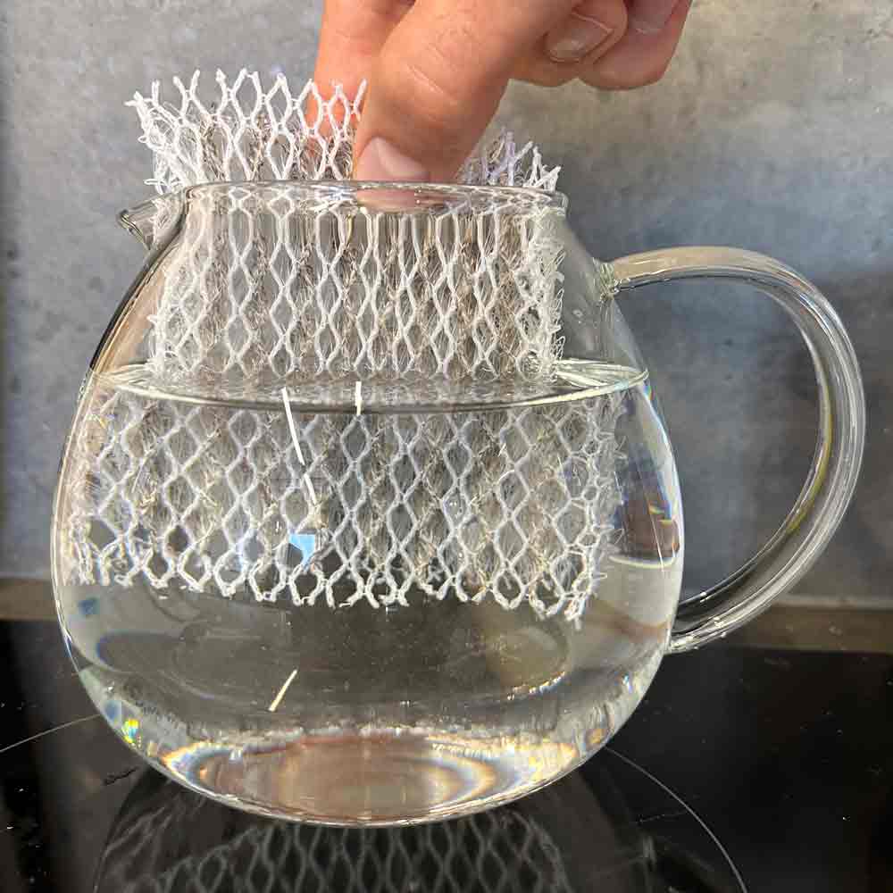 Silberionen Test im Wasserglas