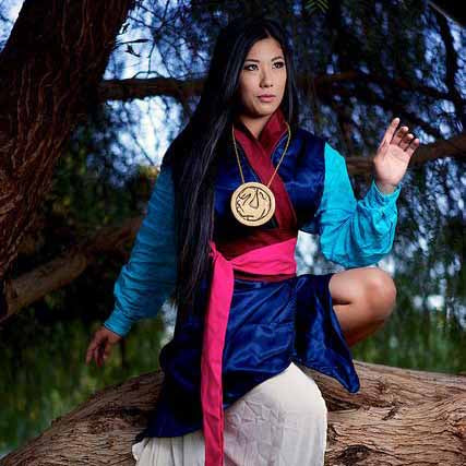 cosplay mulan déguisement de princesse disney facile