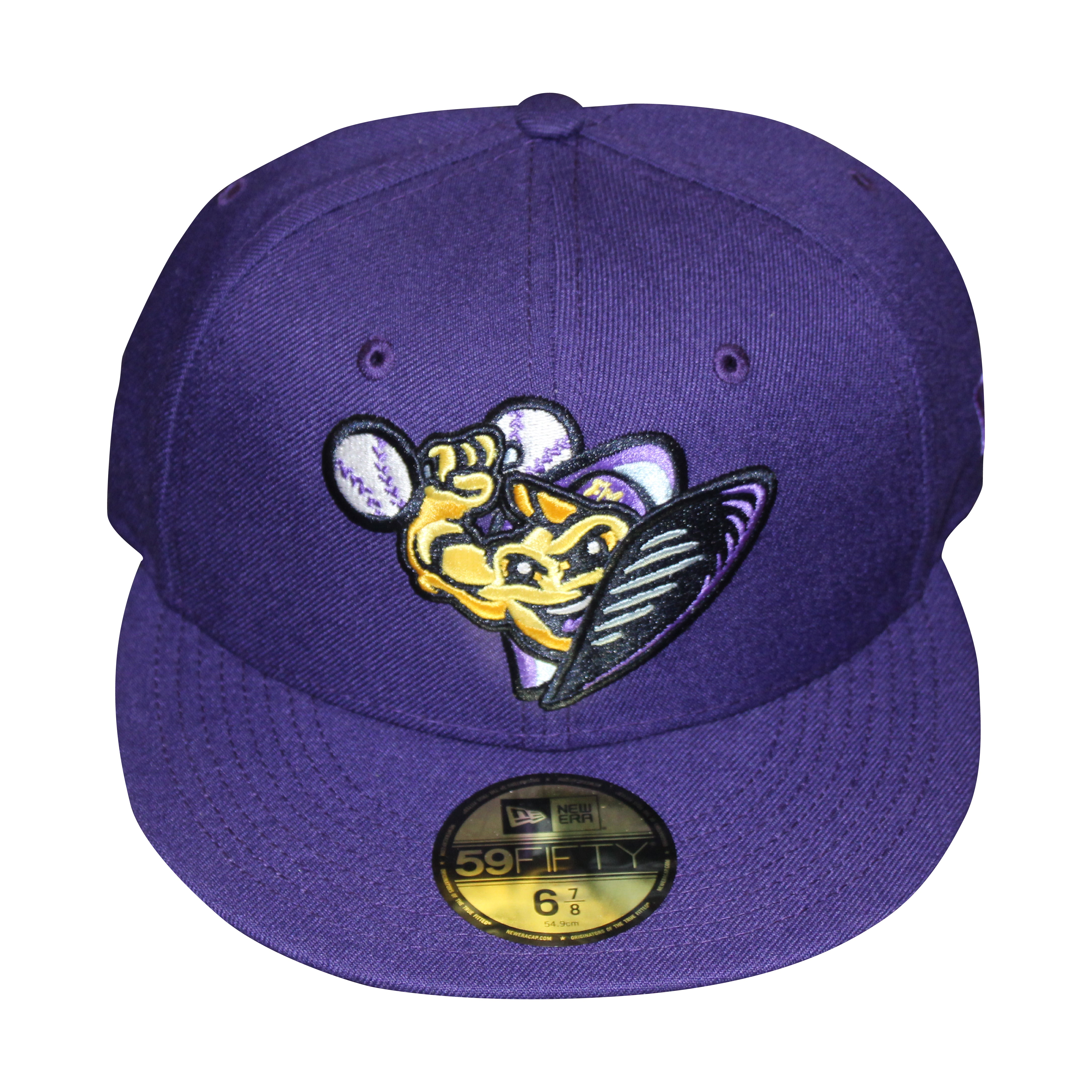 New Era On Field Alternate 59/Fifty Fitted Hat, Purple - Fort Myers Mighty Mussels product image