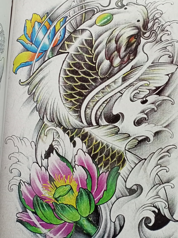 Tattoo Designs Sketchbook: Japanese Tattoos Flash Book: Tattoo Designs  Sketchbook: Japanese Tattoos Flash Book (Paperback)