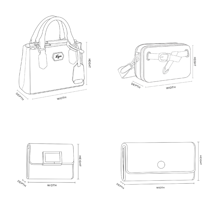 LYN Bags Size Guide