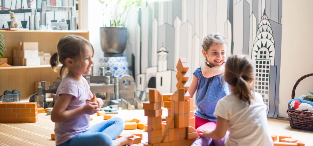 building block play center