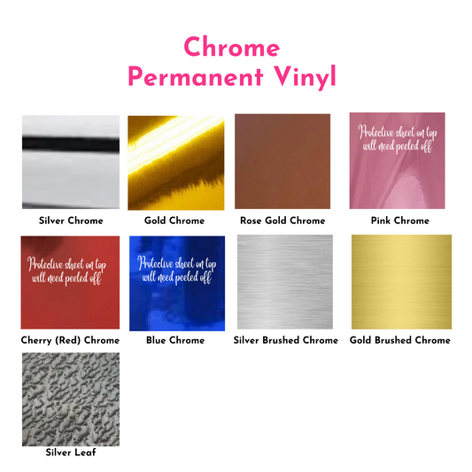 Specialty Permanent Adhesive Vinyl – 618 area vinyl