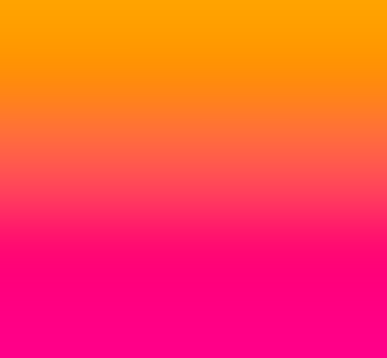 Orange to pink ombre – 618 area vinyl