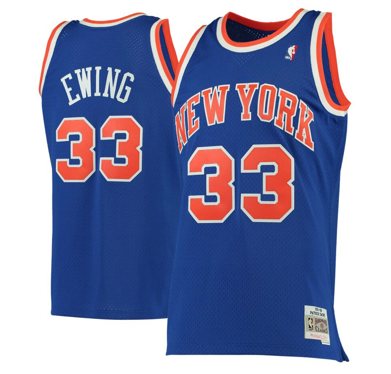 patrick ewing knicks jersey