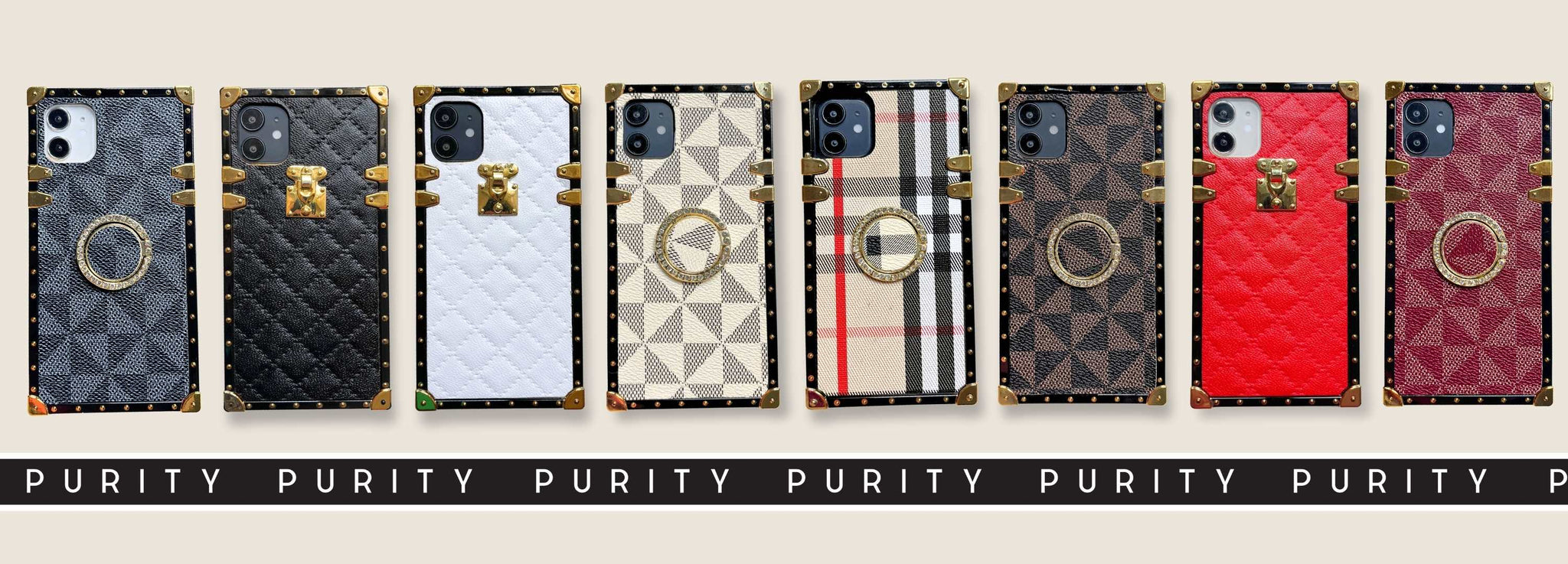 iPhone 15 Leather Phone Cases | PURITY