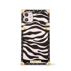 Samsung Case with Ring &quot;Instinct&quot; | Zebra phone case | PURITY