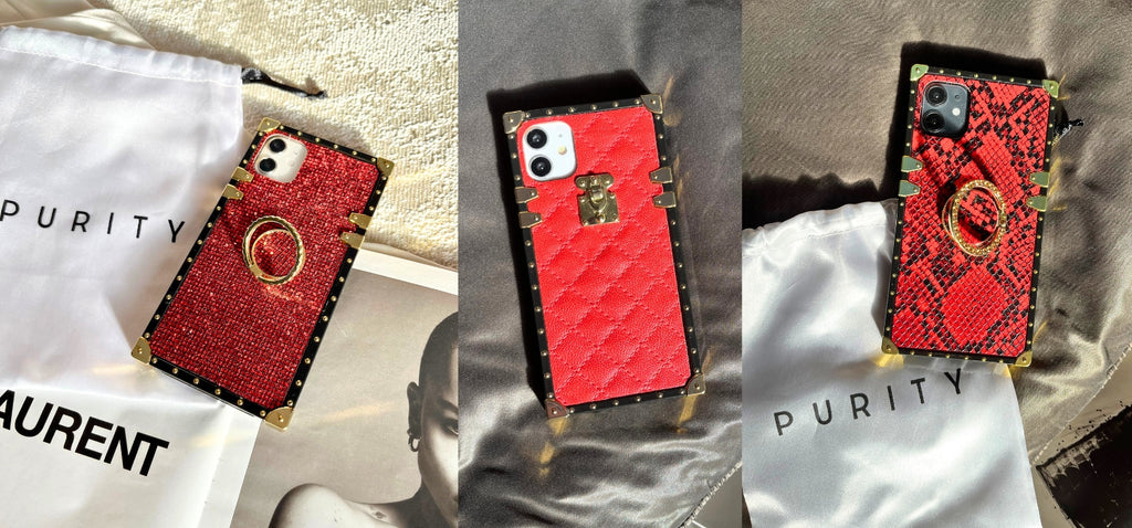 Red Phone Cases by PURITY