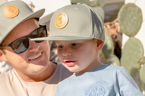 Signature Khaki Hat: Available in Baby - Adult Sizes