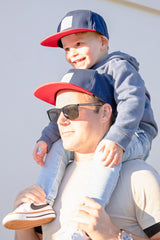 father son matching snapback hats, fathers day gift idea