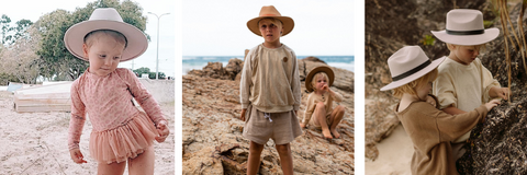 cubs and co matching wool fedora hats